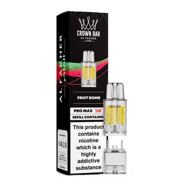 Al Fakher Crown Bar Pro Max 12K Prefilled Pod Fruit Bomb