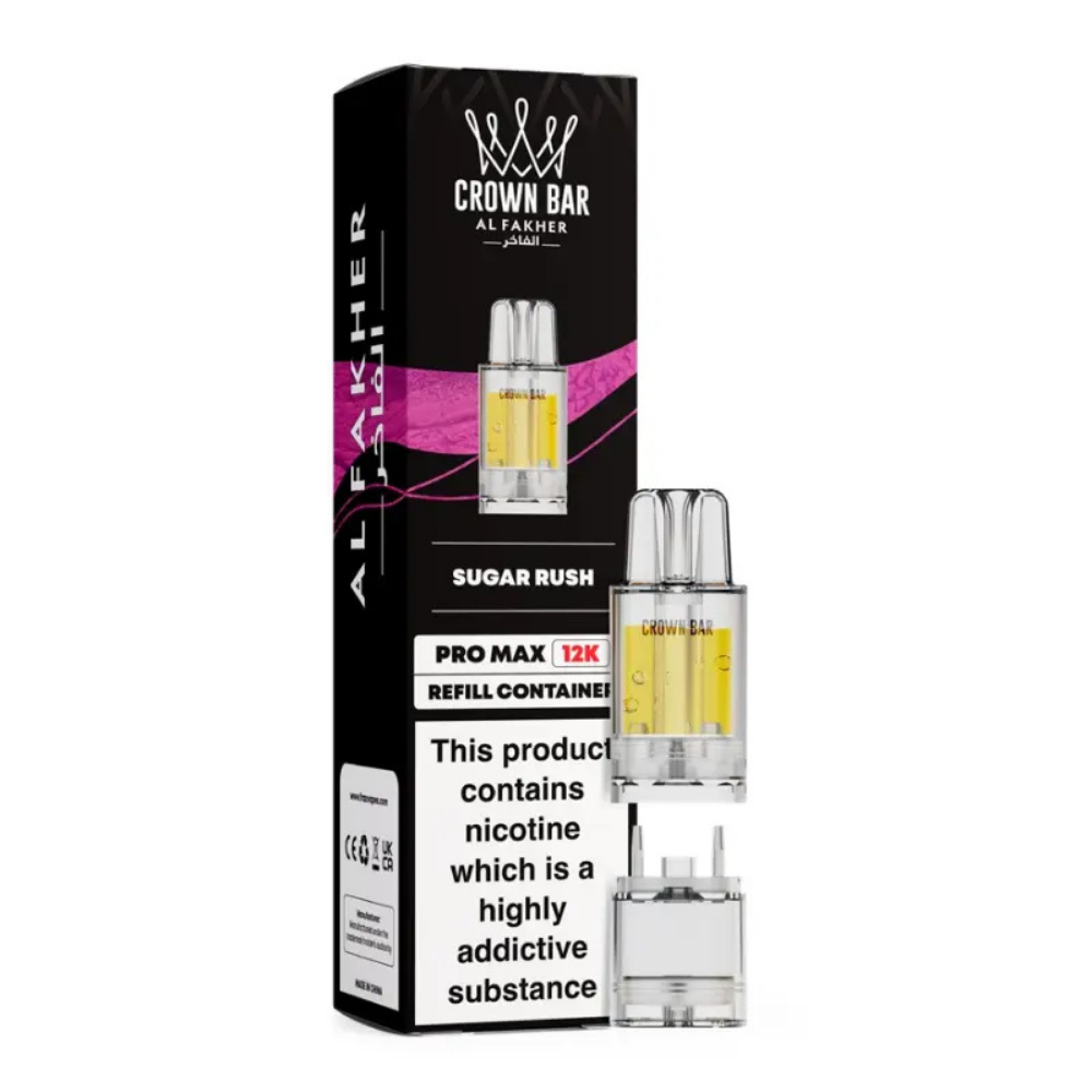 Al Fakher Crown Bar Pro Max 12K Prefilled Pod Sugar Rush