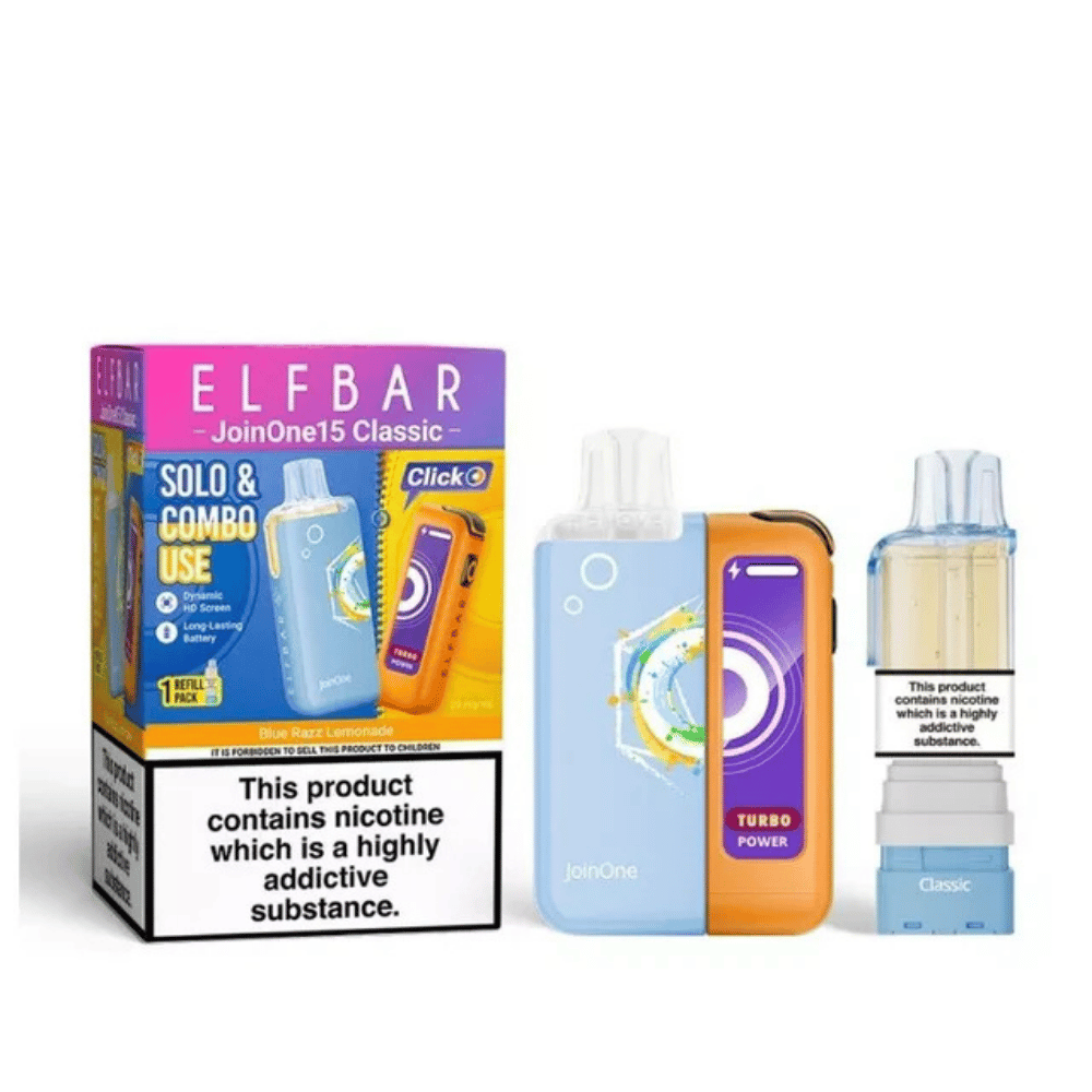Elf Bar JoinOne15 Classic Prefilled Pod Kit Blue Razz Lemonade