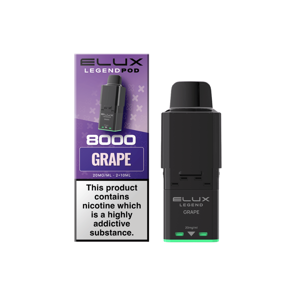 Elux Legend 8000 Prefilled Pod Grape