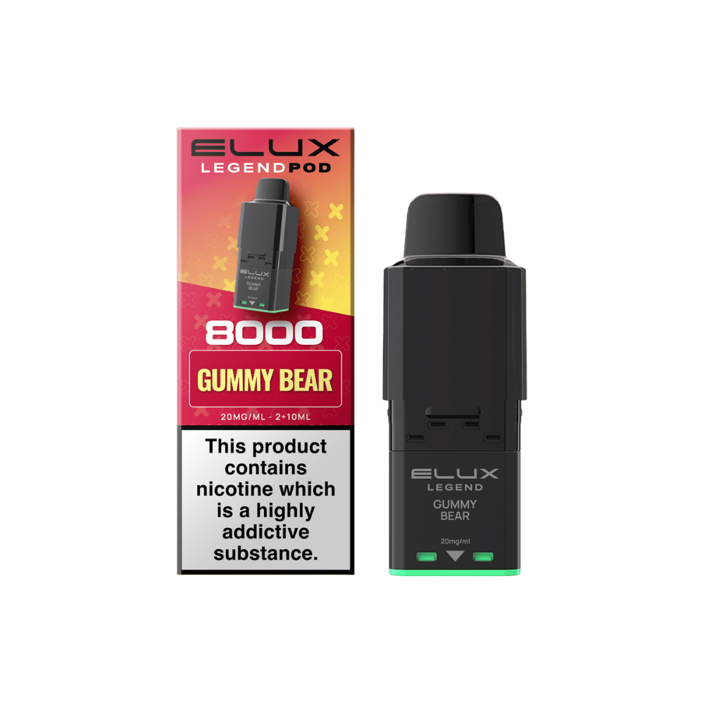 Elux Legend 8000 Prefilled Pod Gummy Bear