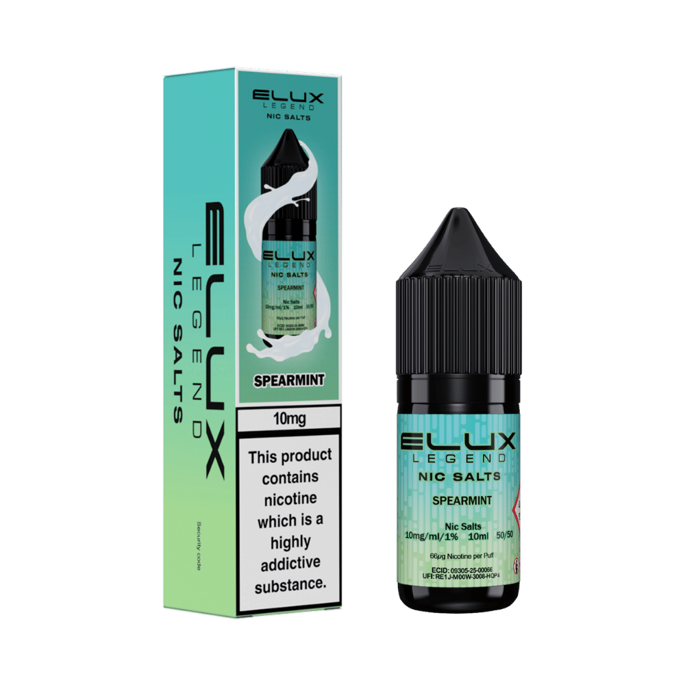 Elux Legend Nic Salt E-Liquid 10ml Spearmint