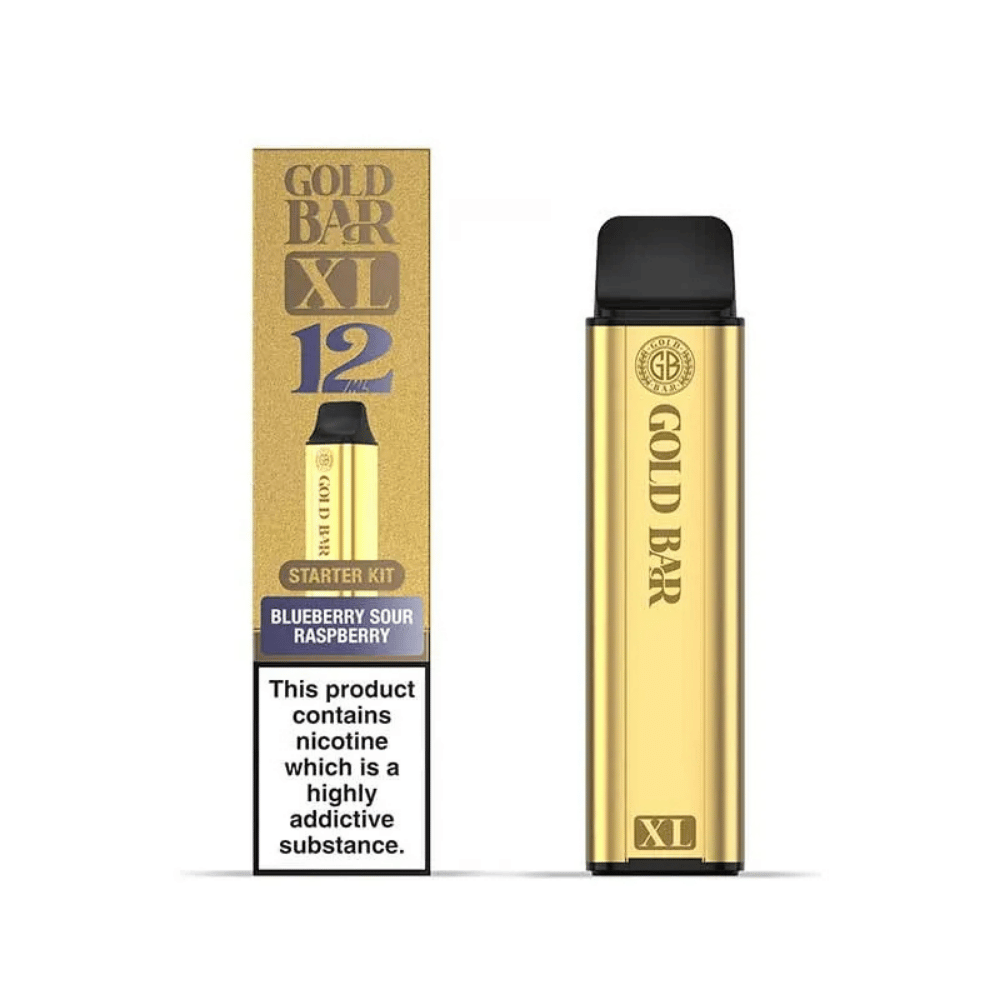 Gold Bar XL Prefilled Pod Kit Blueberry Sour Raspberry