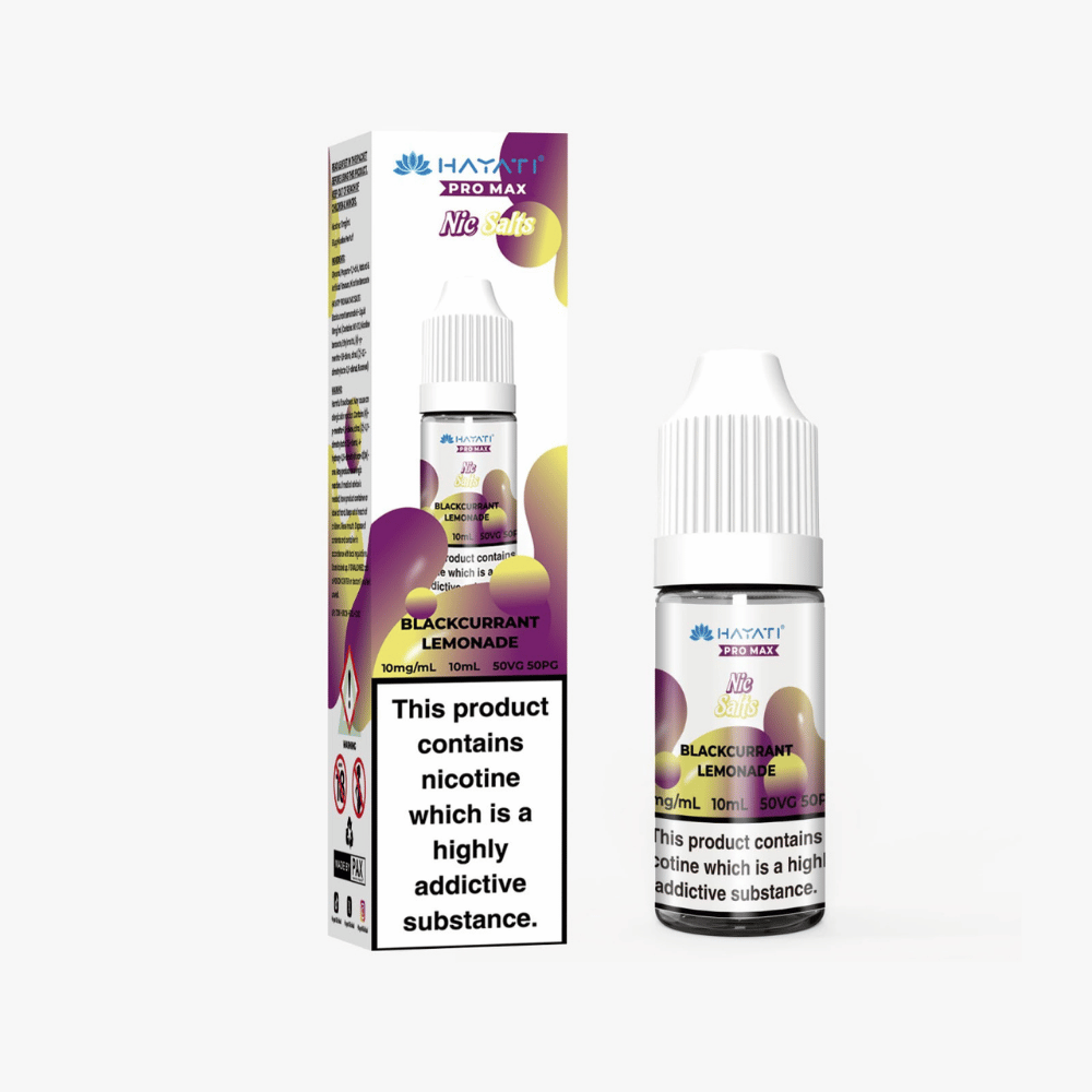 Hayati Pro Max Blackcurrant Lemonade Nic Salt E Liquid