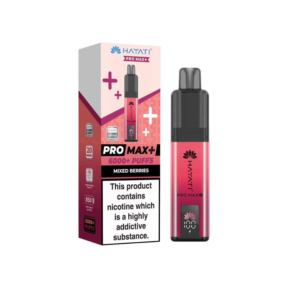 Hayati Pro Max Plus 6000 Puffs Mixed Berries