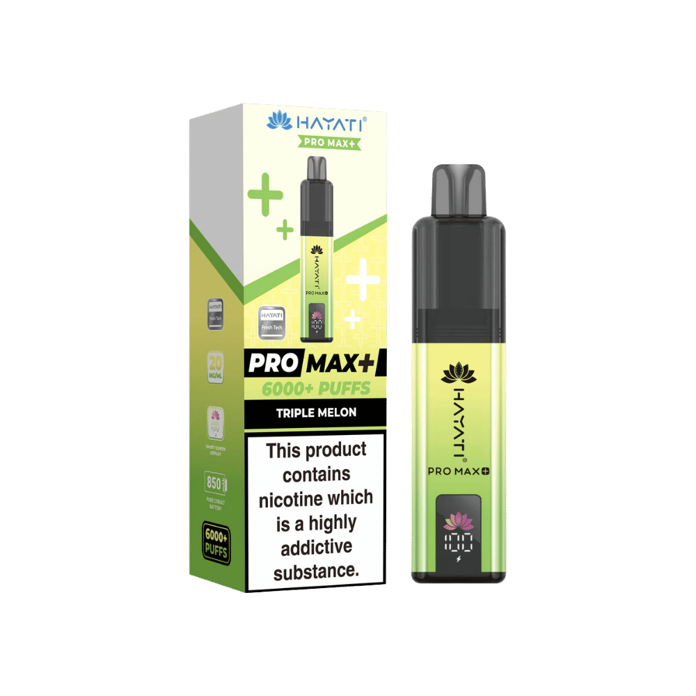 Hayati Pro Max Plus 6000 Puffs Triple Melon