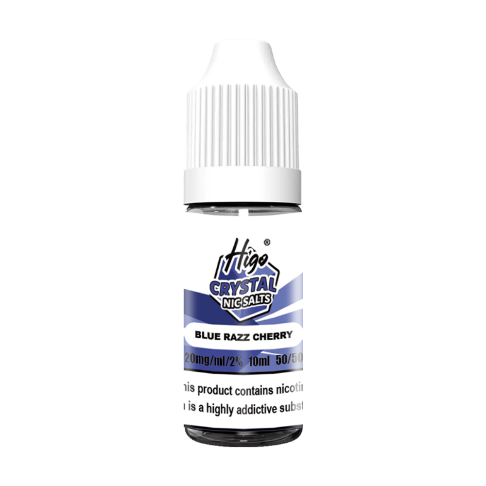 Higo Crystal Nic Salt E-liquid Blue Razz Cherry
