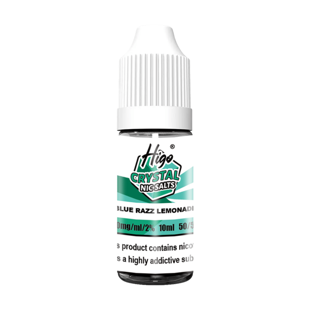 Higo Crystal Nic Salt E-liquid Blue Razz Lemonade