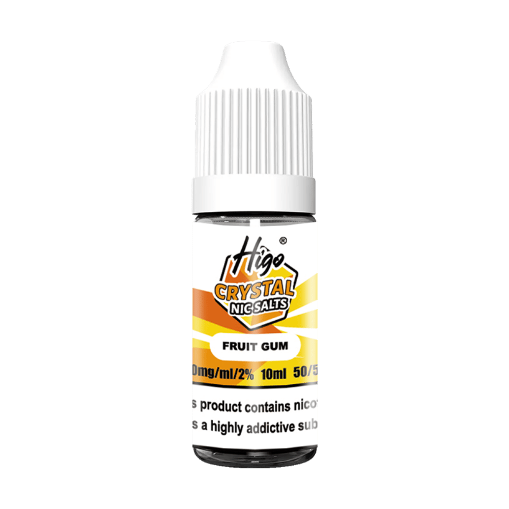 Higo Crystal Nic Salt E-liquid Fruit Gum