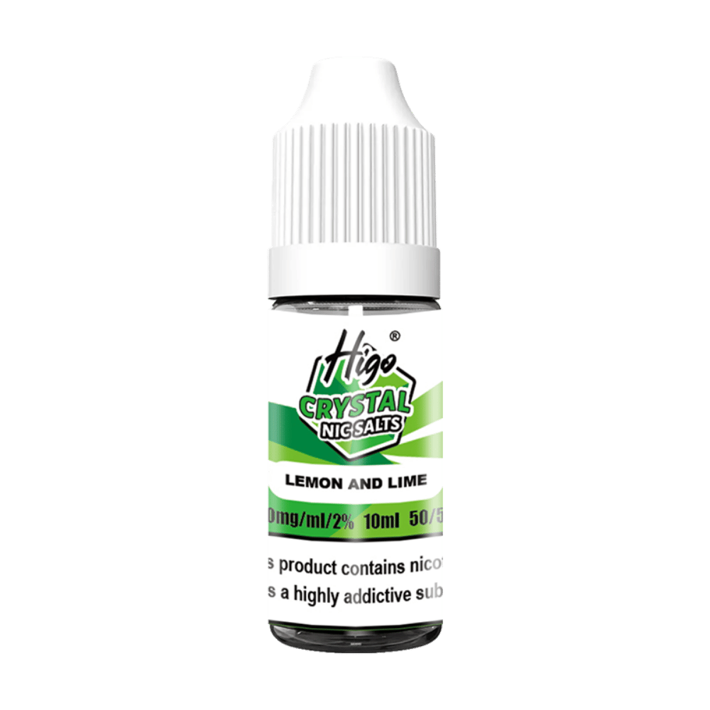 Higo Crystal Nic Salt E-liquid Lemon Lime