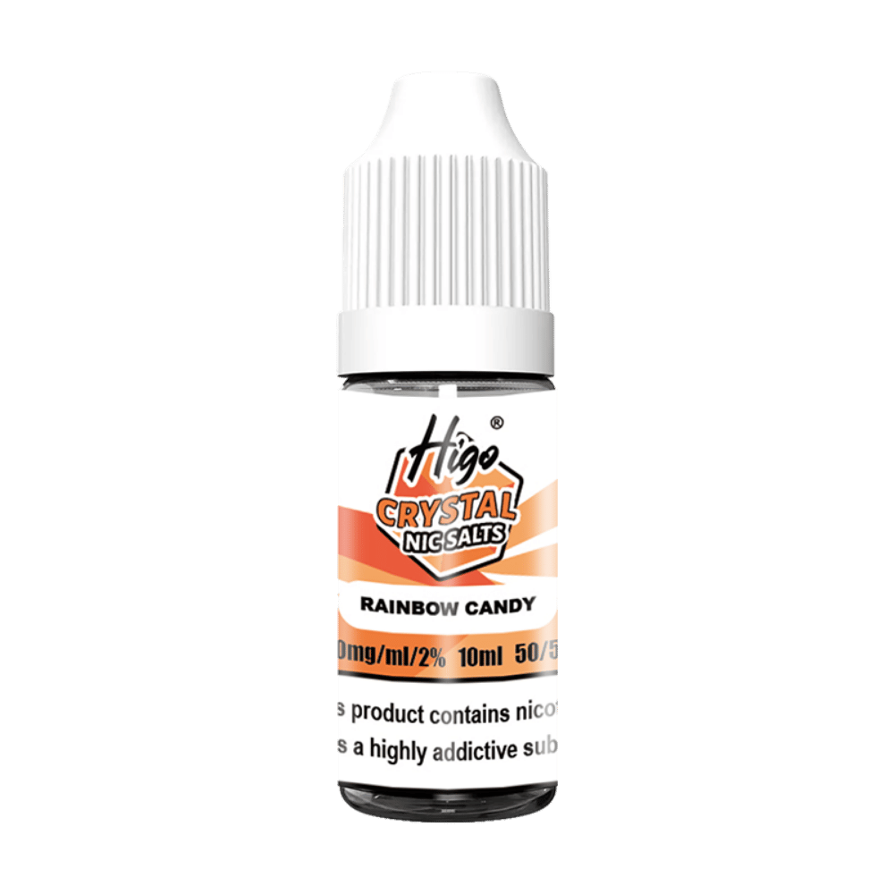 Higo Crystal Nic Salt E-liquid Rainbow Candy