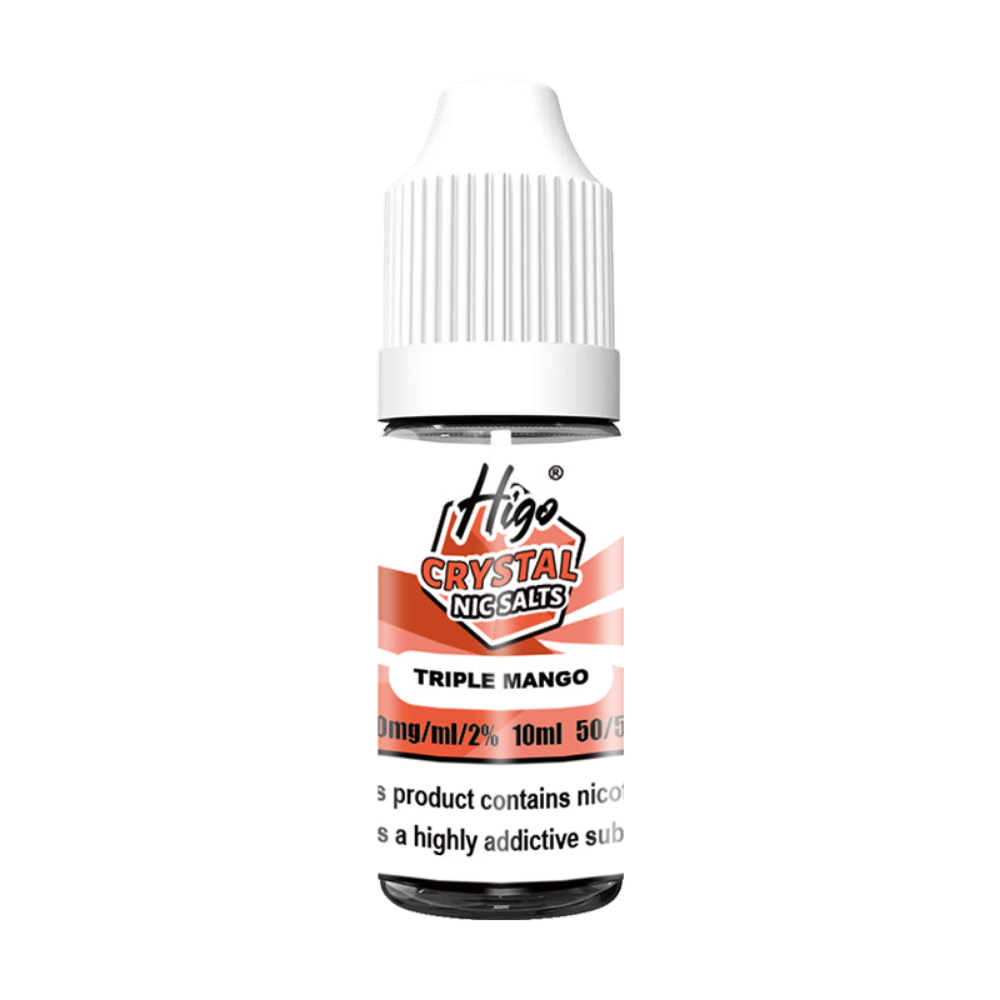 Higo Crystal Nic Salt E-liquid Triple Mango