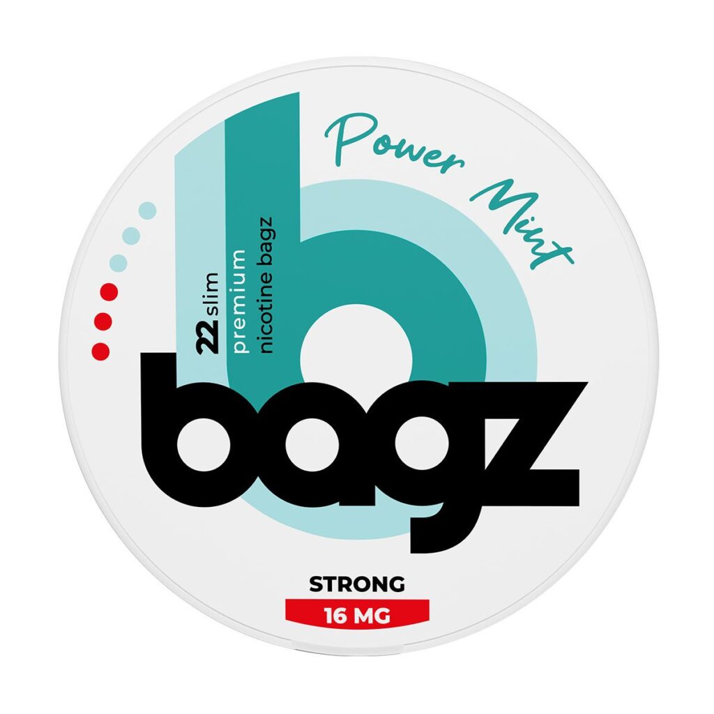 Bagz White Power Mint Nicotine Pouches