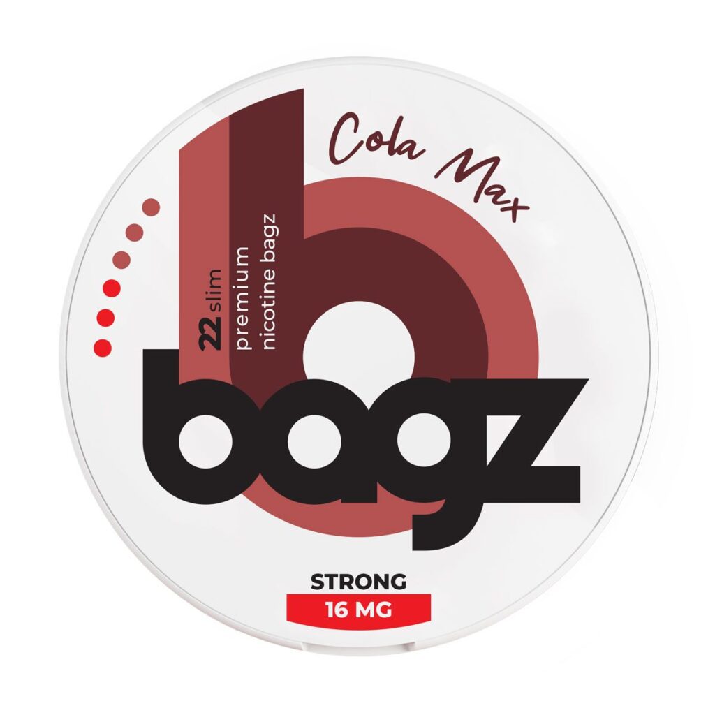 Bagz White Cola Max Nicotine Pouches