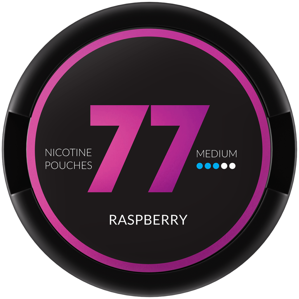 77 Raspberry Nicotine Pouches