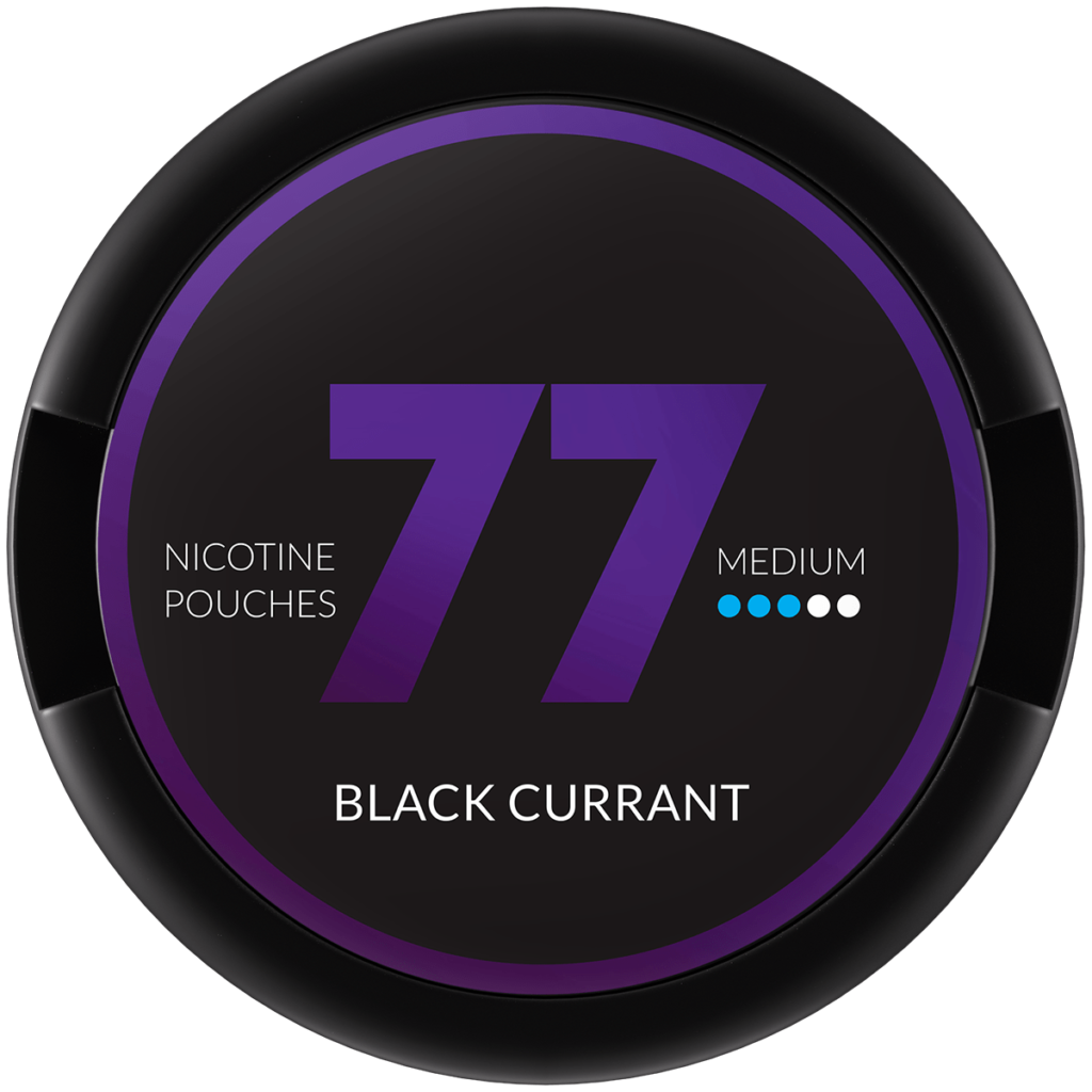 77 Blackcurrant Nicotine Pouches