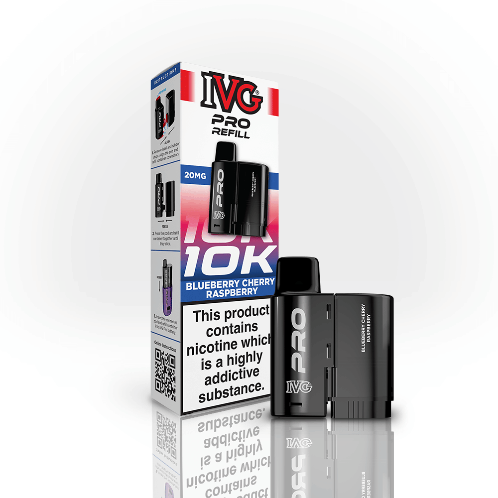 IVG Pro Refill Blueberry Cherry Raspberry 