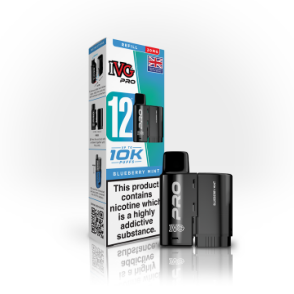 IVG Pro Blueberry Mint Refill