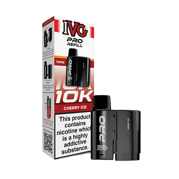 IVG Pro Refill 10mg Cherry ice