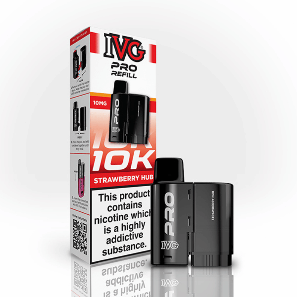 IVG Pro Pods 10mg Strawberry Hub