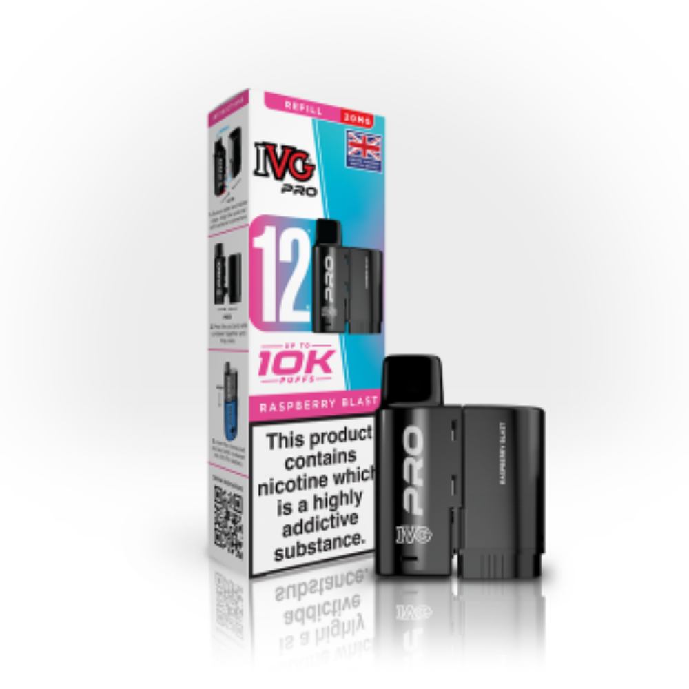 IVG Pro Raspberry Blast Refill