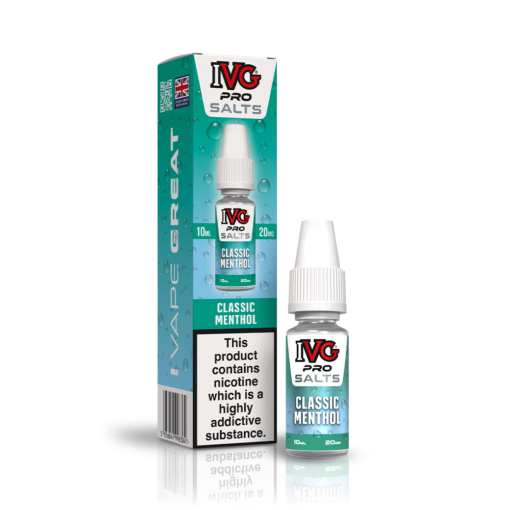 IVG Pro Salts Classic Menthol Nic Salt E-Liquid
