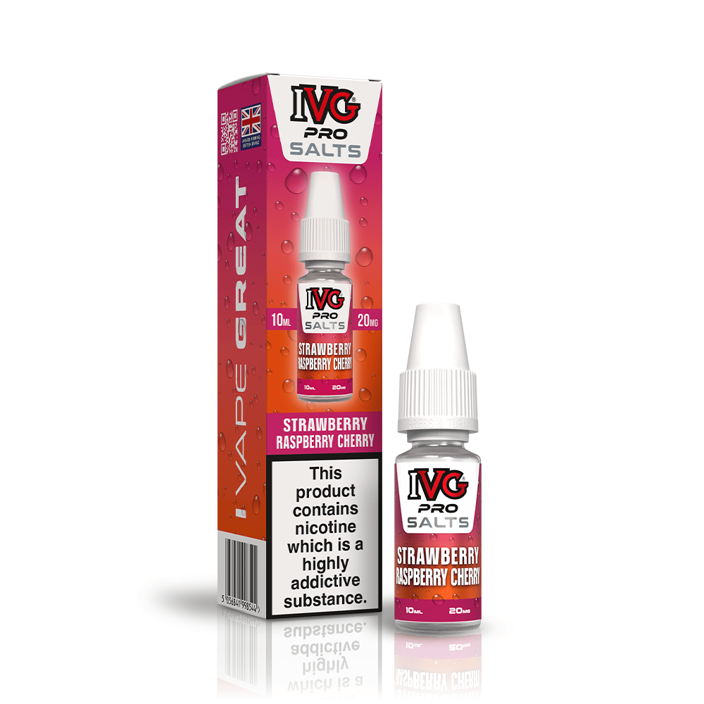 IVG Pro Salts Strawberry Raspberry Cherry Nic Salt E-Liquid