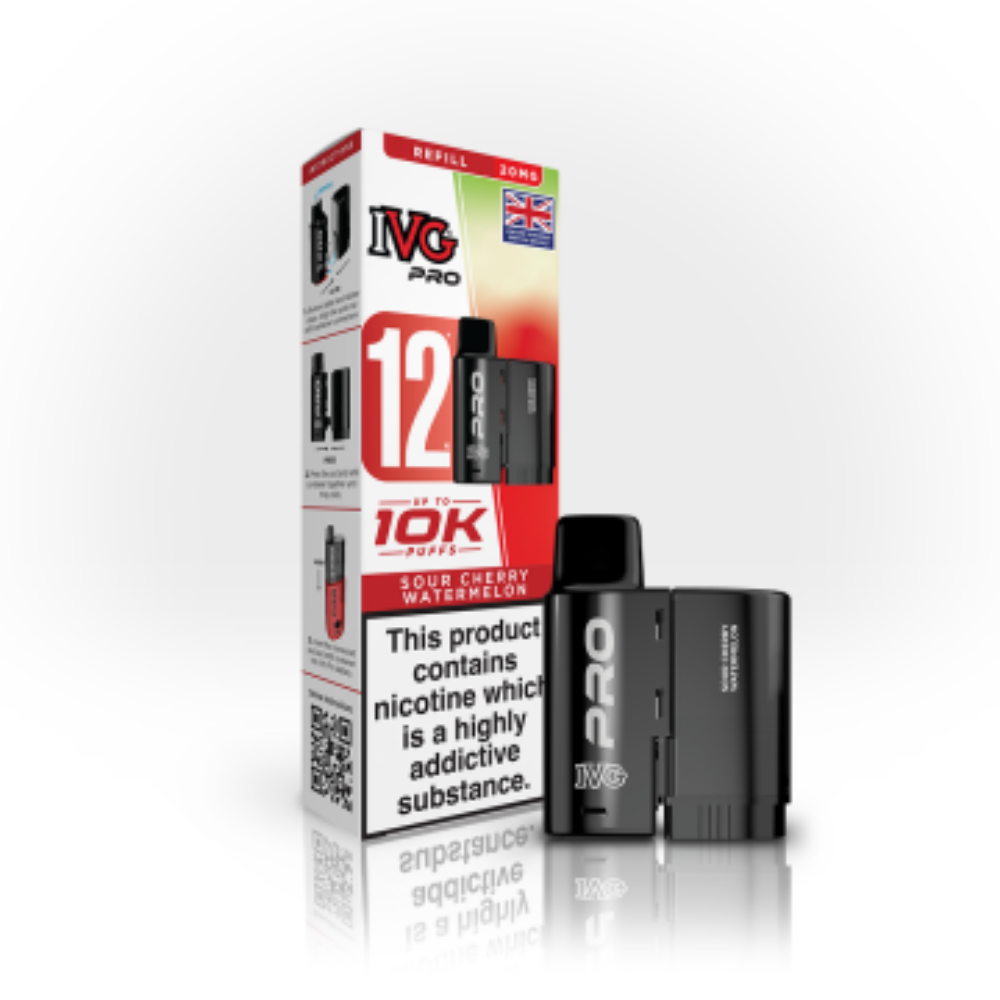 IVG Pro Sour Cherry Watermelon Refill