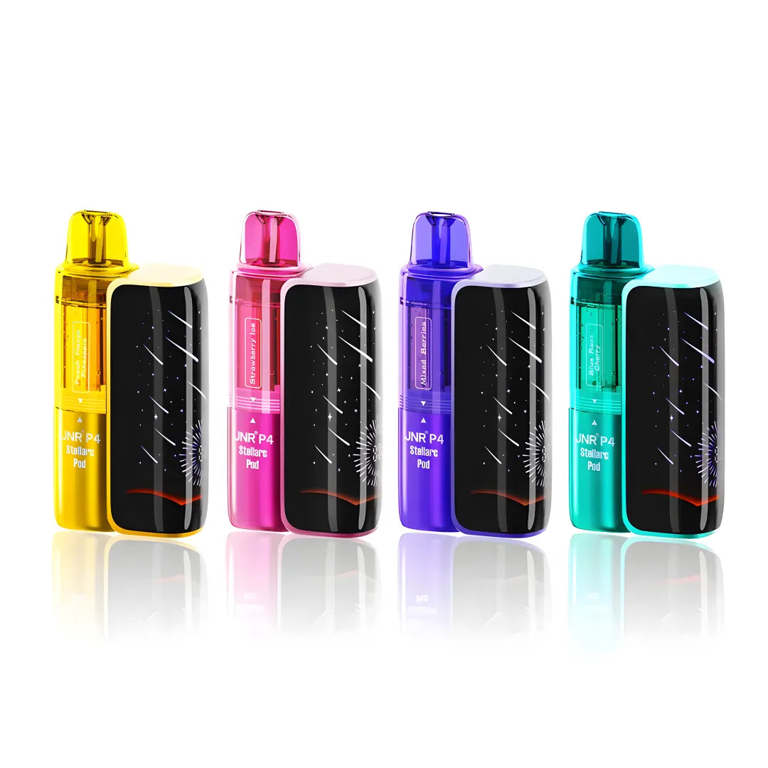 JNR P4 Stellarc 100K Refillable Pod Kit Blueberry Red Raspberry / Blueberry Pomegranate Ice