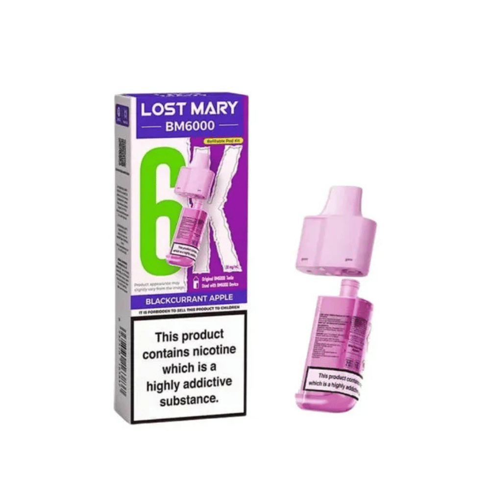Lost Mary BM6000 Prefilled Pod Blackcurrant Apple