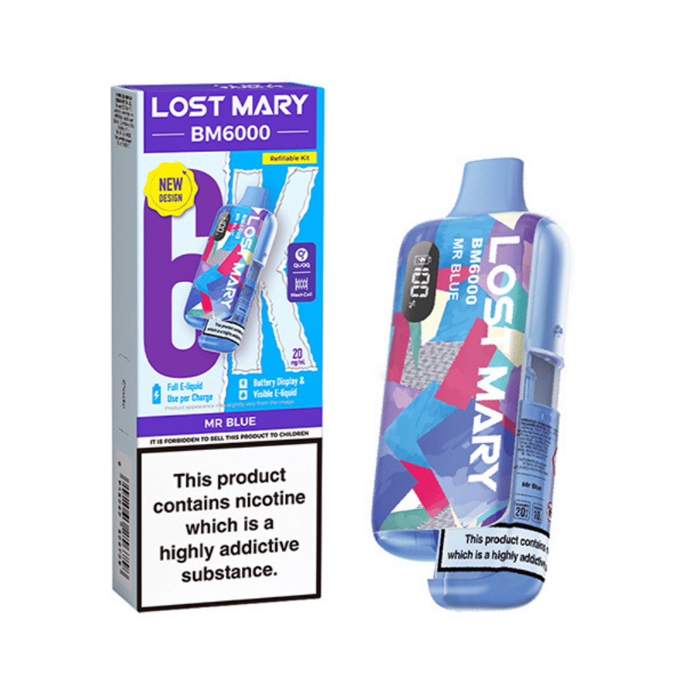 Lost Mary BM6000 Prefilled Pod Kit Mr Blue