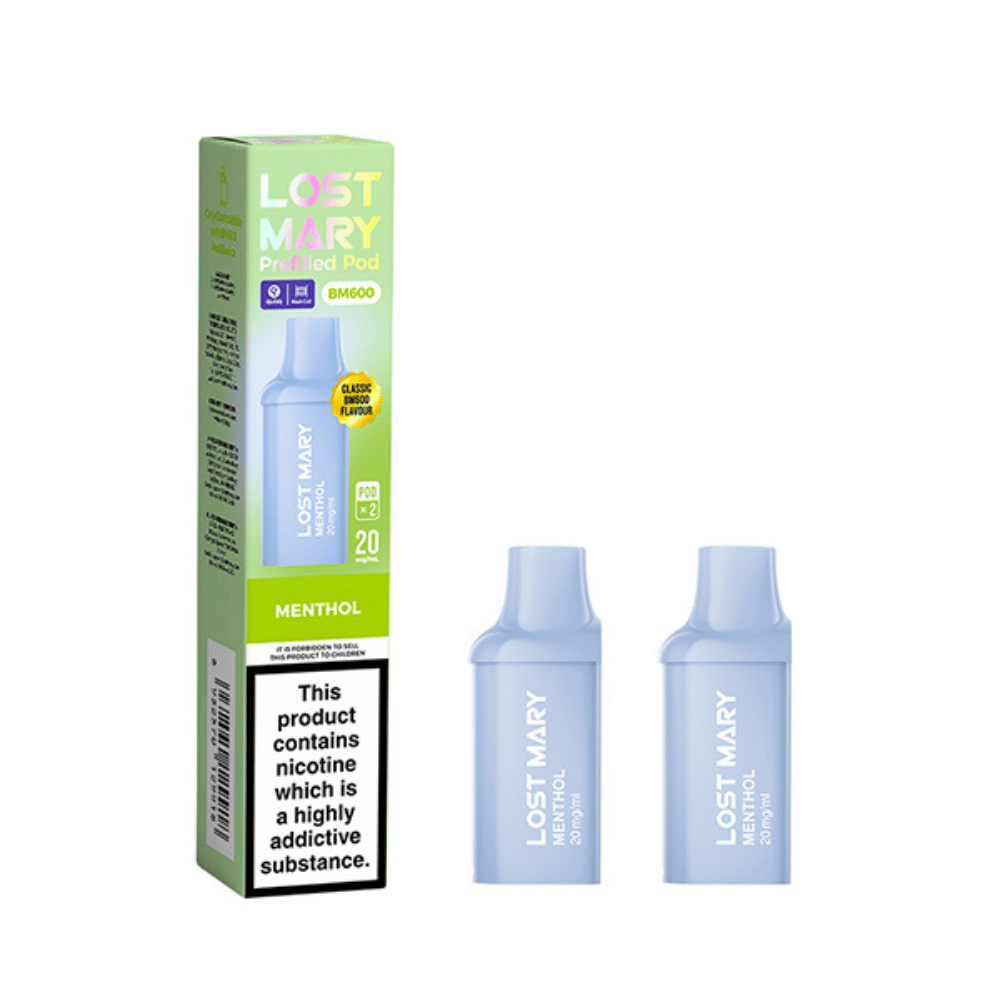 Lost Mary BM600 Prefilled Pods Menthol