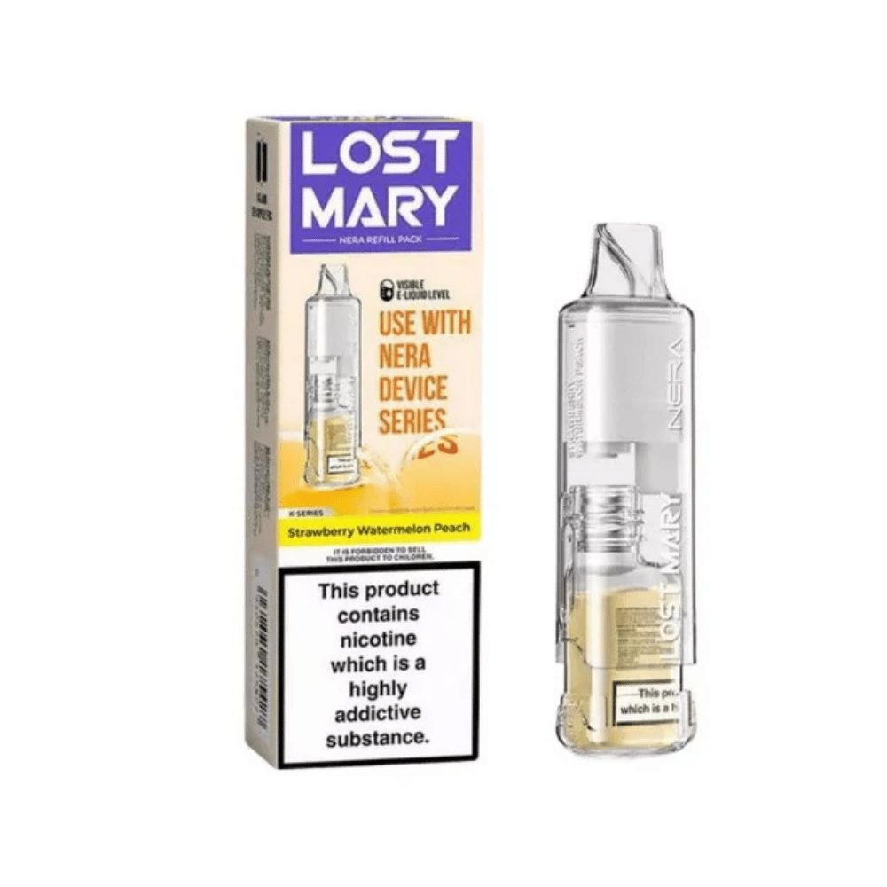 Lost Mary Nera 15K Pureview Prefilled Pod Strawberry Watermelon Peach