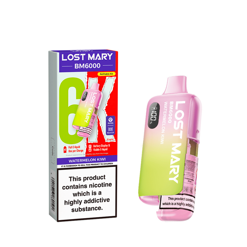 Lost Mary BM6000 Prefilled Pod Kit Watermelon Kiwi