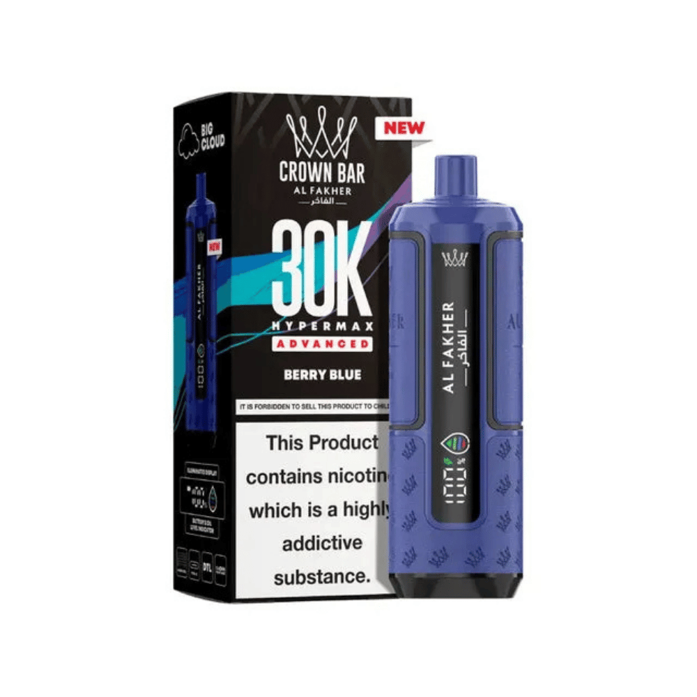 Al Fakher 30K Hypermax Prefilled Pod Kit Berry Blue - EUK