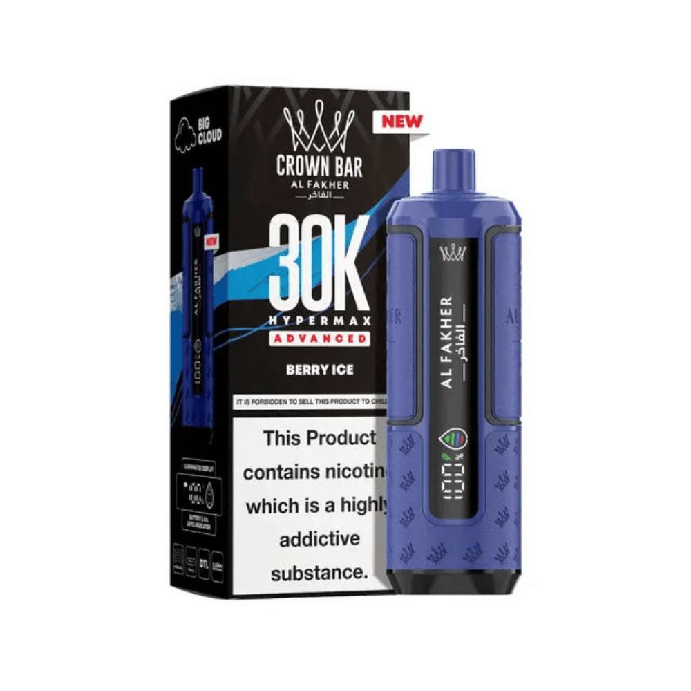 Al Fakher 30K Hypermax Prefilled Pod Kit Berry Ice - EUK