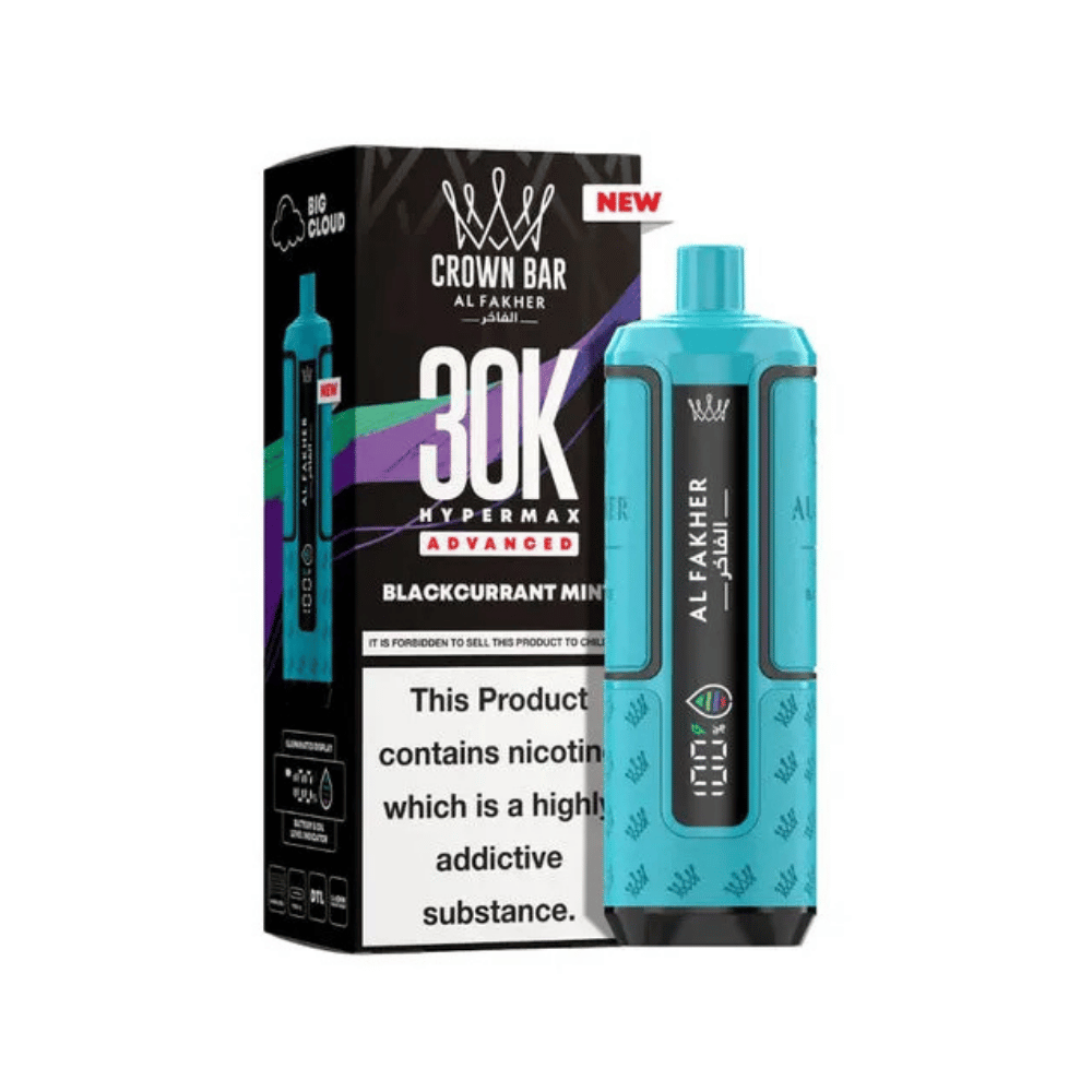 Al Fakher 30K Hypermax Prefilled Pod Kit Blackcurrant Mint - EUK