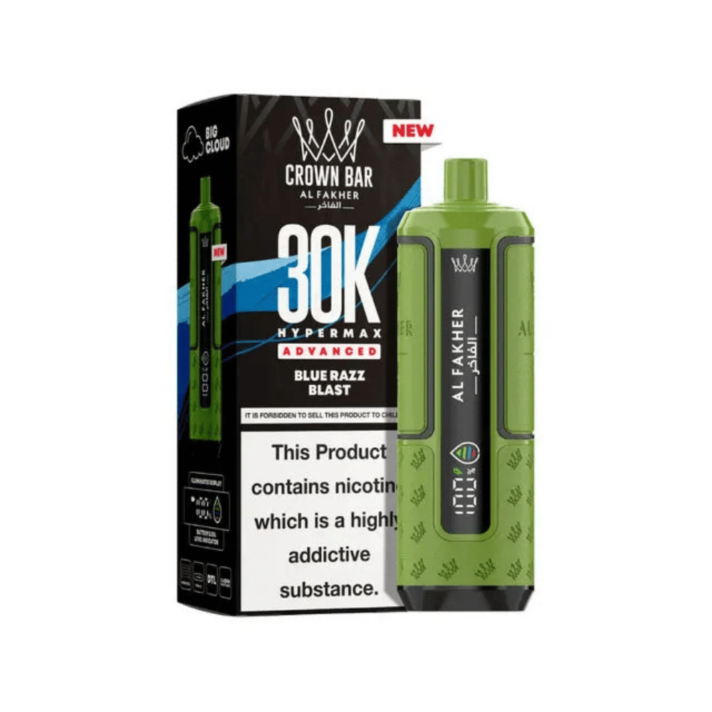 Al Fakher 30K Hypermax Prefilled Pod Kit Blue Razz Blast - EUK