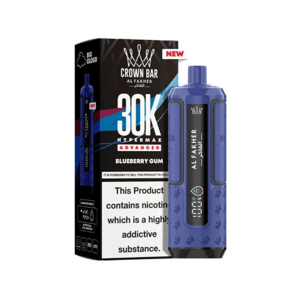 Al Fakher 30K Hypermax Prefilled Pod Kit Blueberry Gum - EUK