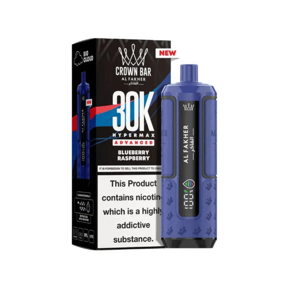 Al Fakher 30K Hypermax Prefilled Pod Kit Blueberry Raspberry - EUK