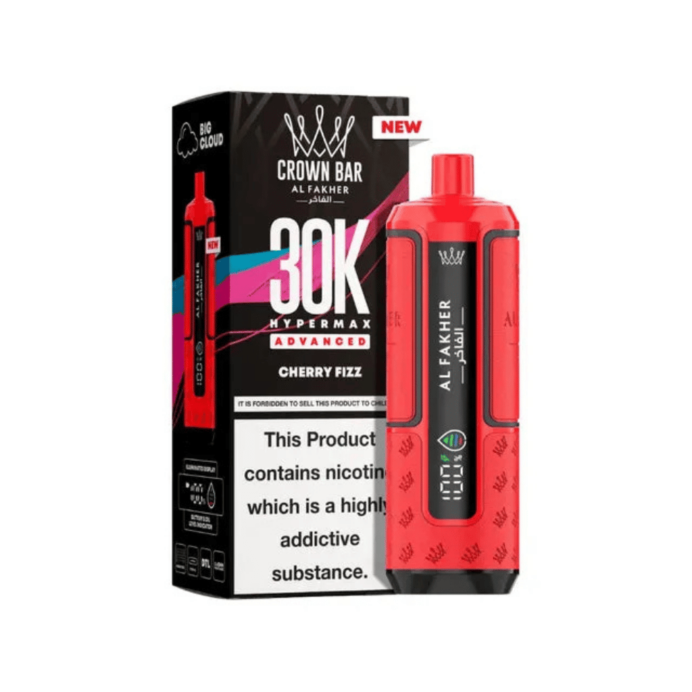 Al Fakher 30K Hypermax Prefilled Pod Kit Cherry Fizz - EUK
