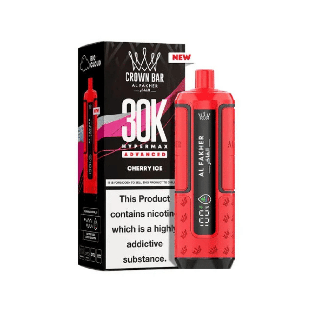 Al Fakher 30K Hypermax Prefilled Pod Kit Cherry Ice - EUK