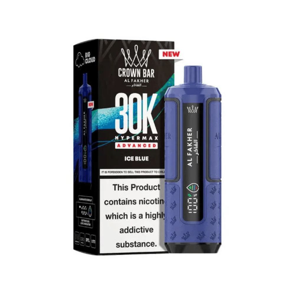 Al Fakher 30K Hypermax Prefilled Pod Kit Ice Blue - EUK