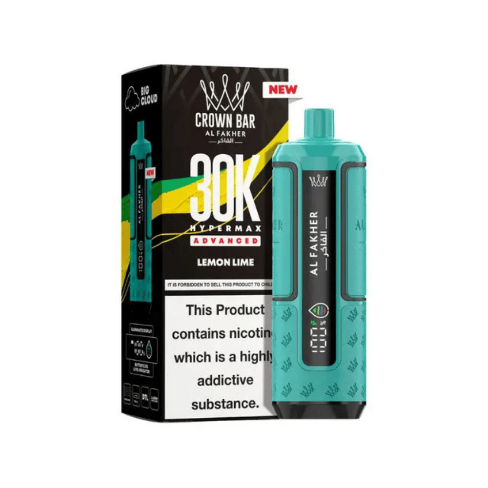 Al Fakher 30K Hypermax Prefilled Pod Kit Lemon Lime - EUK