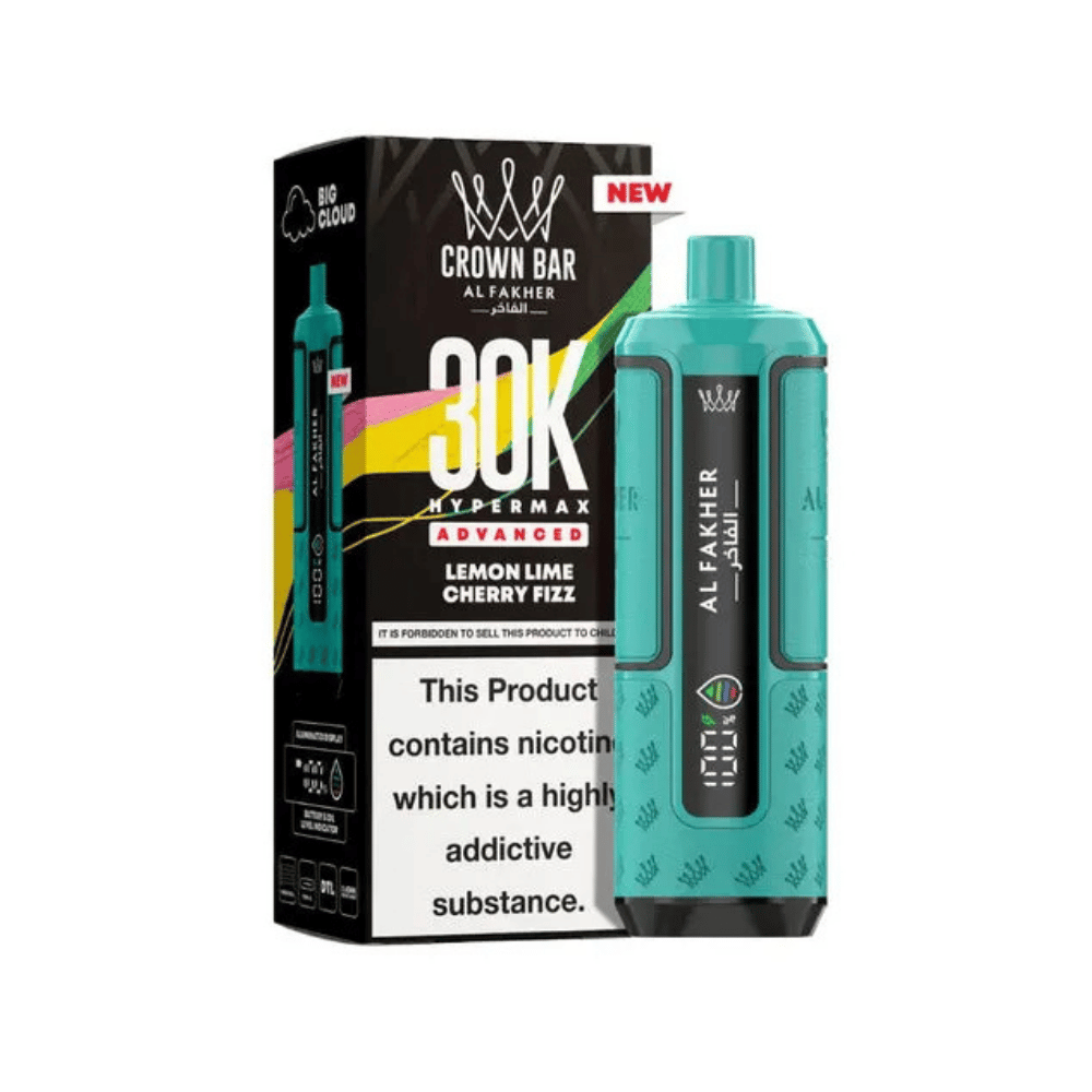 Al Fakher 30K Hypermax Prefilled Pod Kit Lemon Lime Cherry Fizz - EUK