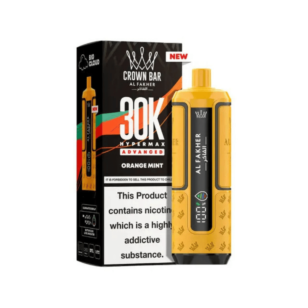 Al Fakher 30K Hypermax Prefilled Pod Kit Orange Mint - EUK