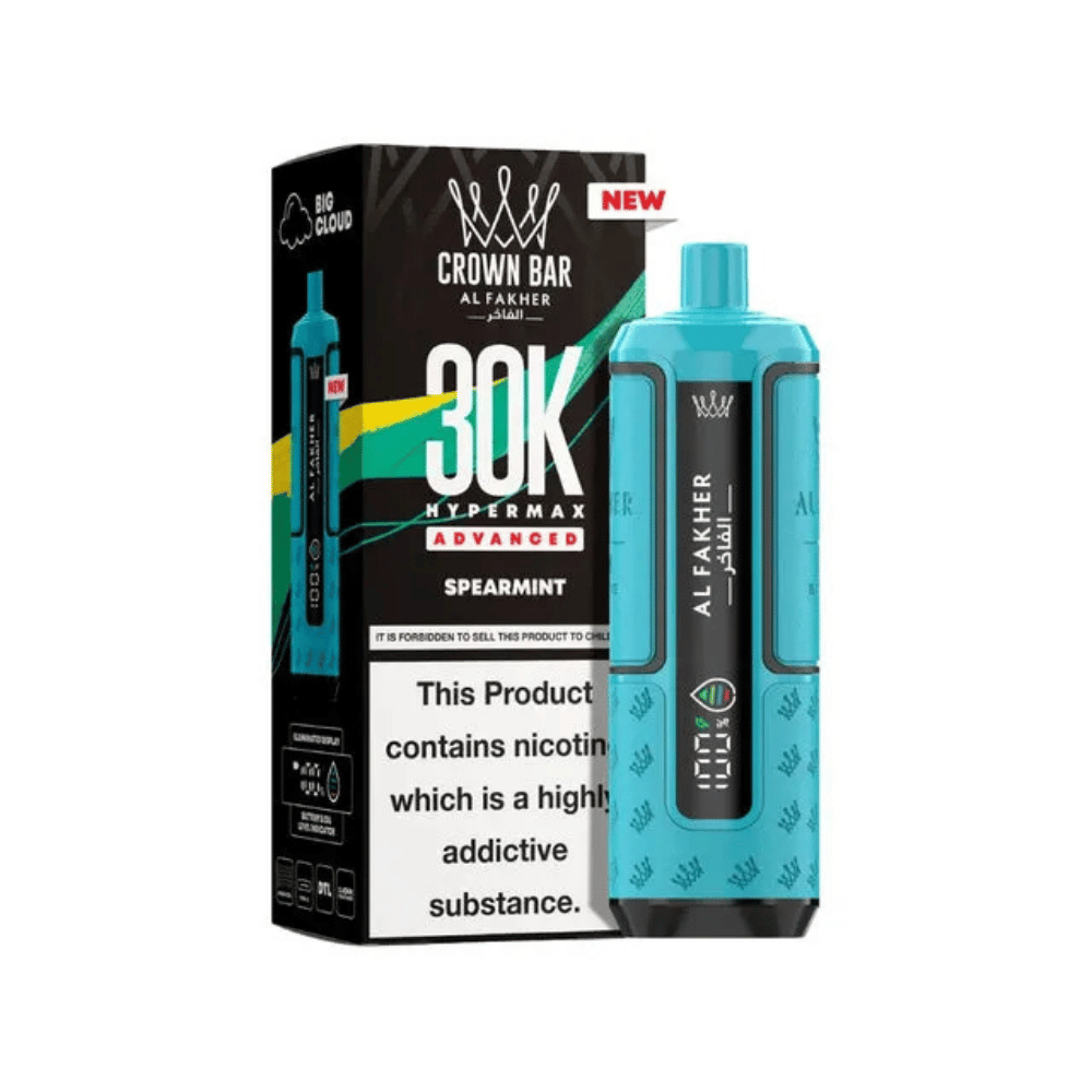 Al Fakher 30K Hypermax Prefilled Pod Kit Spearmint - EUK
