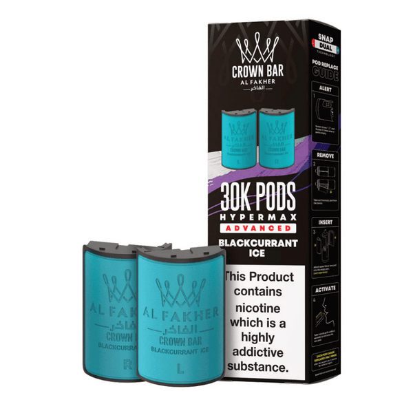 Al Fakher 30k Hypermax Prefilled Pods Blackcurrant Ice