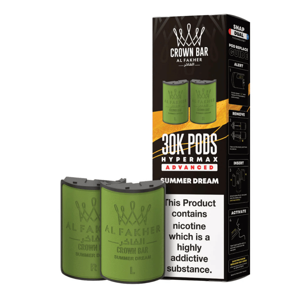 Al Fakher 30k Hypermax Prefilled Pods Summer Dream - EUK