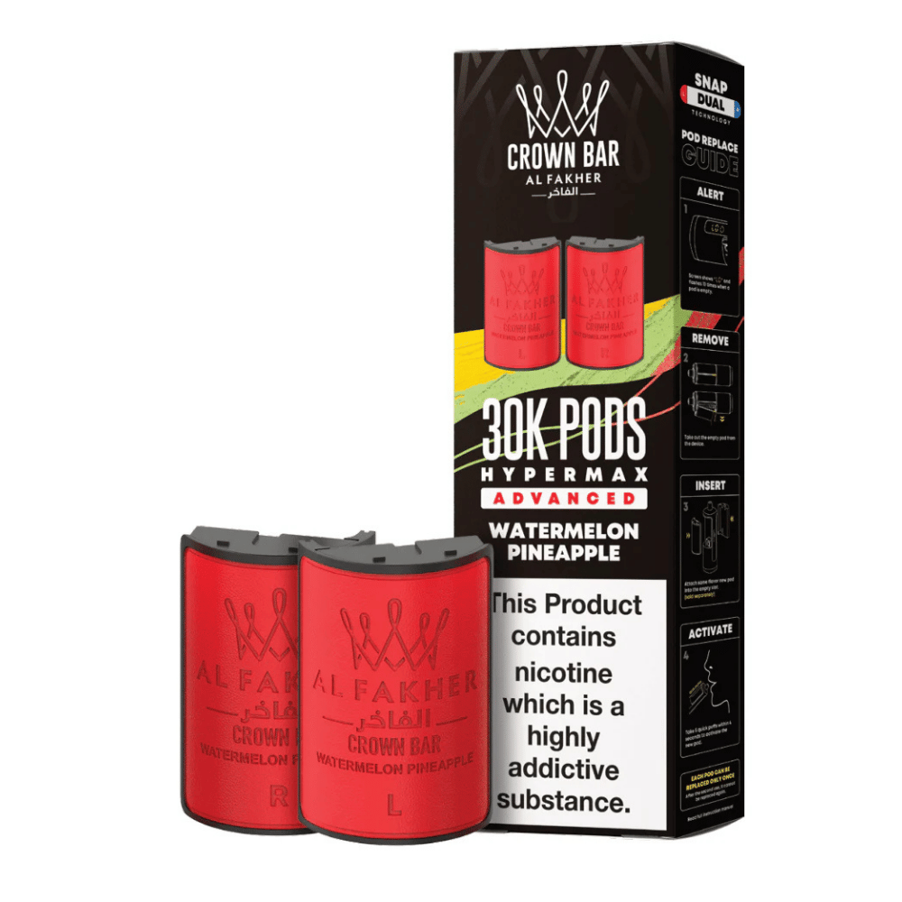 Al Fakher 30k Hypermax Prefilled PodsWatermelon Pineapple - EUK